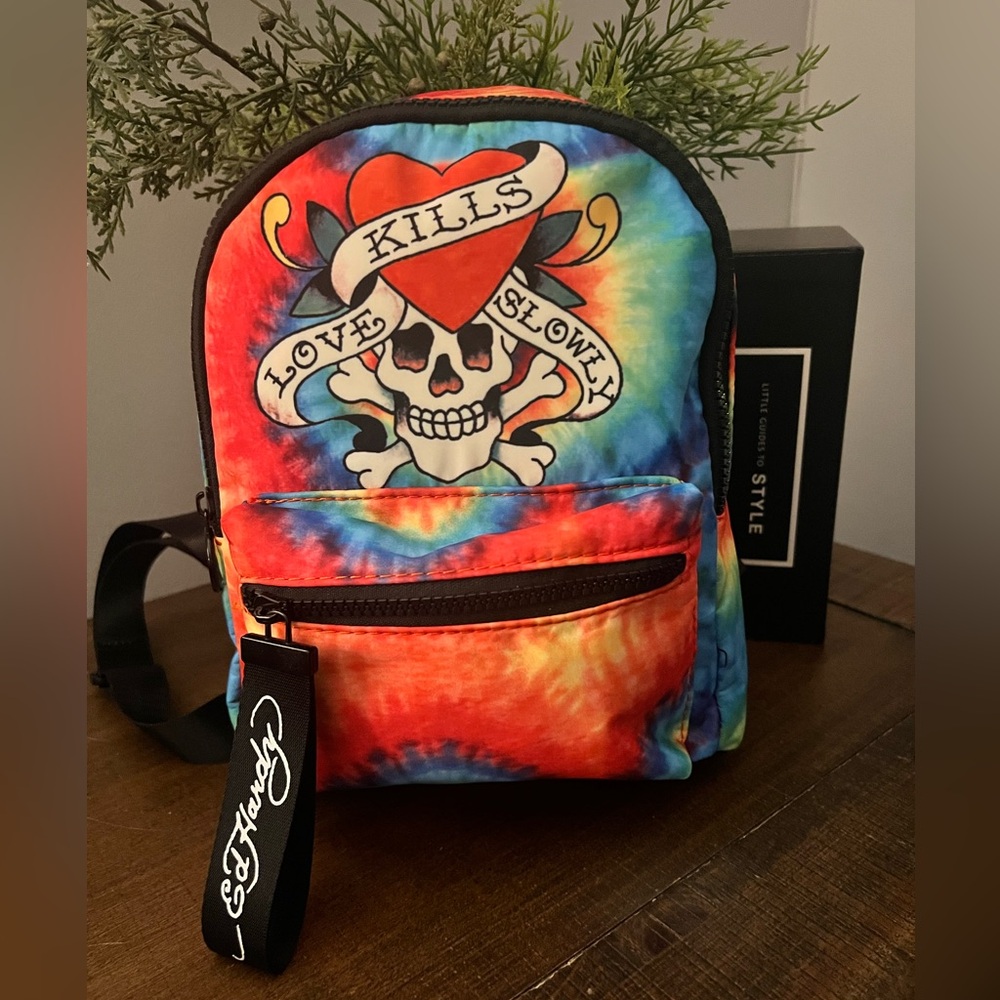 Ed Hardy Rainbow Backpack - image 1